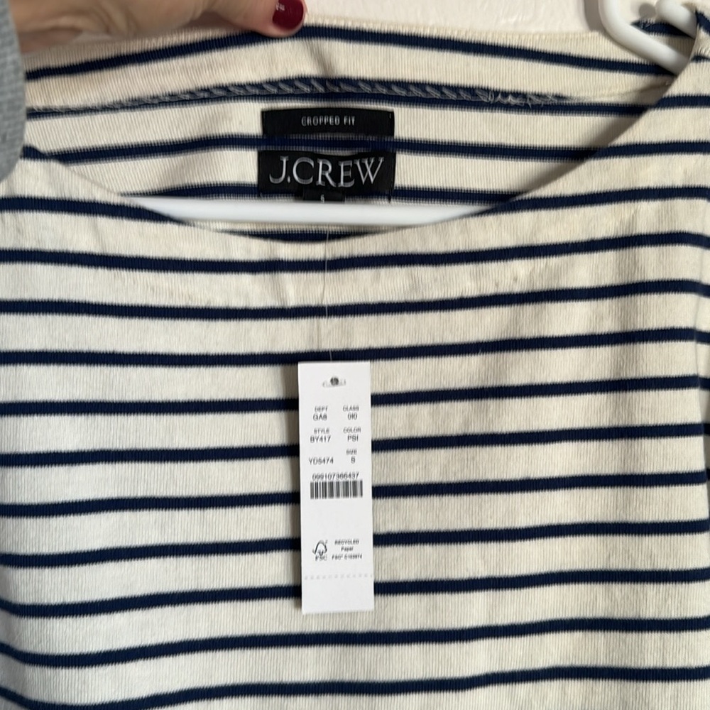 J.Crew cropped top. - Picture 3 of 4